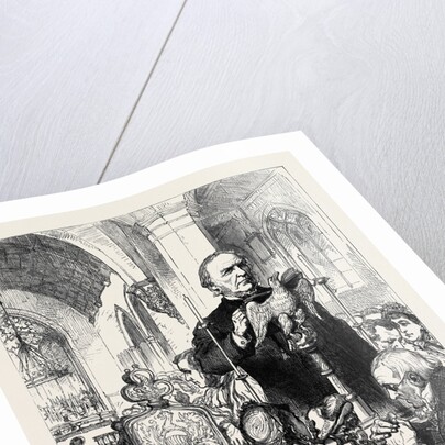 Mr. Gladstone Reading the Lessons at Hawarden Church 1880 by Anonymous