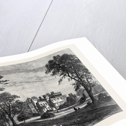 Hawarden Castle from the Park 1880 by Anonymous