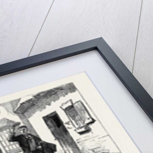 A Sketch in the Village of Hawarden 1880 by Anonymous