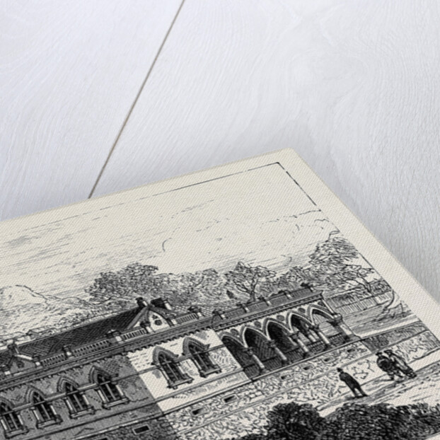 New Masonic Hall Koolangsu Amoy 1880 by Anonymous