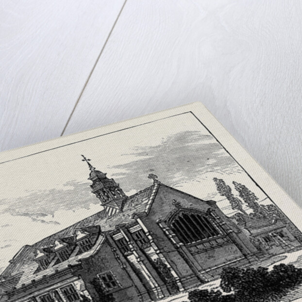 Church of St. Michael and All Angels Bedford Park Chiswick London 1880 by Anonymous