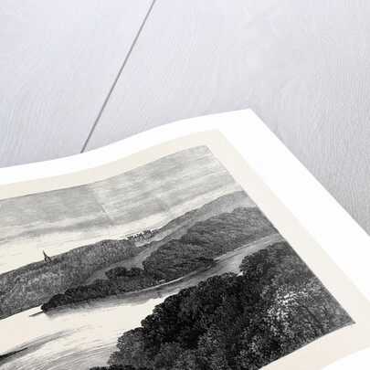 The Prince of Wales in Cornwall: The River Fal Tregothnan in the Distance 1880 by Anonymous