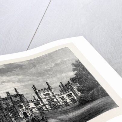 The Prince of Wales in Cornwall: Tregothnan Castle North Front 1880 by Anonymous