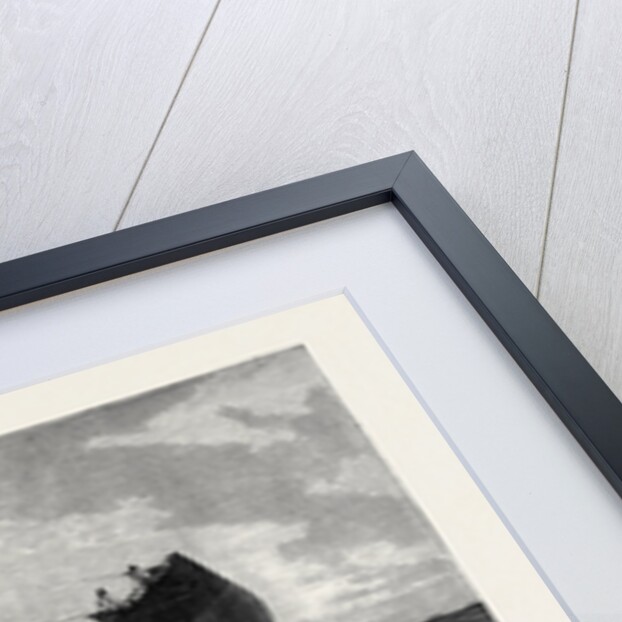 Foundering of the Union Company's Mail Steamship American: The Boats Leaving the Ship 1880 by Anonymous