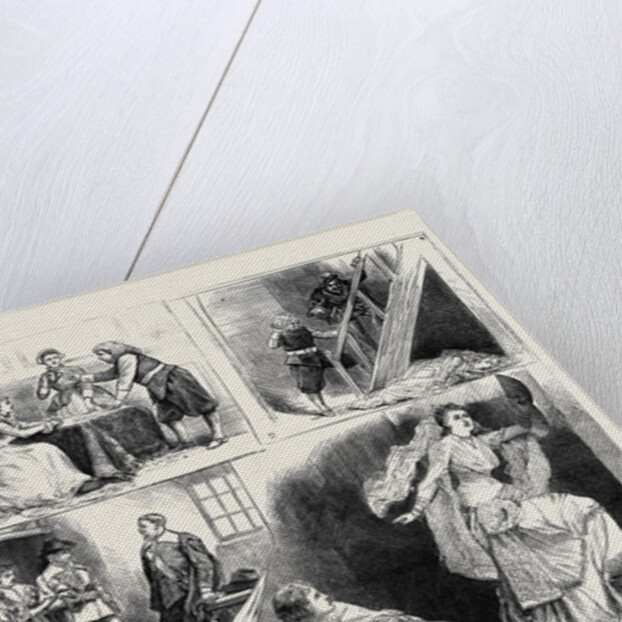 Tableaux Vivants from Sir Walter Scott's Novels at Cromwell House South Kensington London 1880 by Anonymous