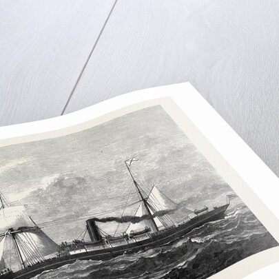 The Union Company's New Steamship Trojan for the Cape Mail Line 1880 by Anonymous