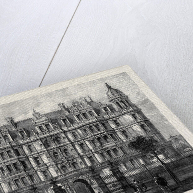 New Buildings Temple Gardens 1880 by Anonymous