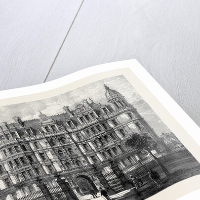 New Buildings Temple Gardens 1880 by Anonymous