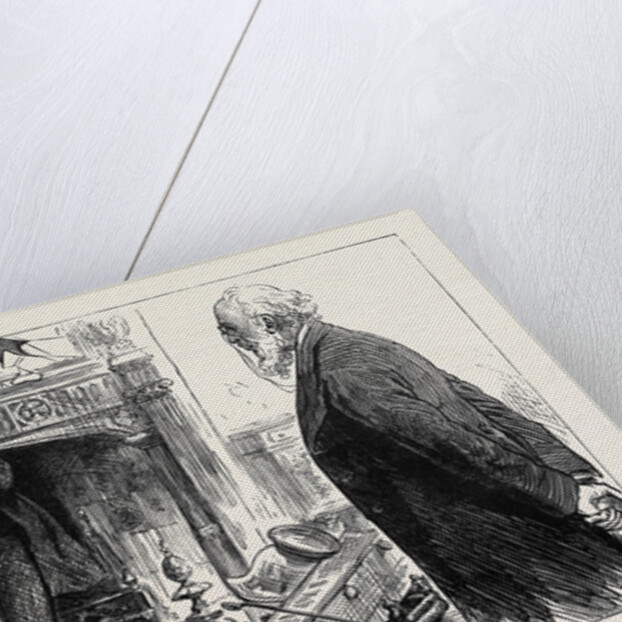 My Lord Was Jabbering Over a Pistol When the Doctor Arrived and the Great Glass Over the Mantelpiece in the State Drawing-Room in Belgrave-Square Was Freshly Shattered. 1880 by Anonymous