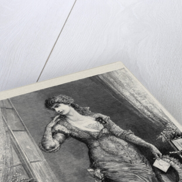 Madame Modjeska As Constance in Heartsease at the Royal Court Theatre London 1880 I Take Leave of You As It Were for Ever! Adieu! Adieu! Act 3 by Anonymous