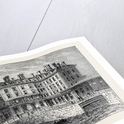 The New Hotel and Railway Terminus Holyhead 1880 by Anonymous