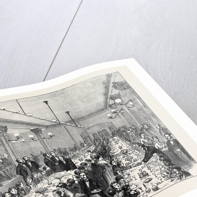 Christmas Dinner Given to the Newsboys of Manchester 1874 by Anonymous