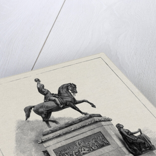 Statue of the Late Prince Consort in Holborn Circus 1874 by Anonymous