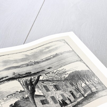 The Island and Fort of St. Marguerite the Prison of Ex-Marshal Bazaine 1874 by Anonymous