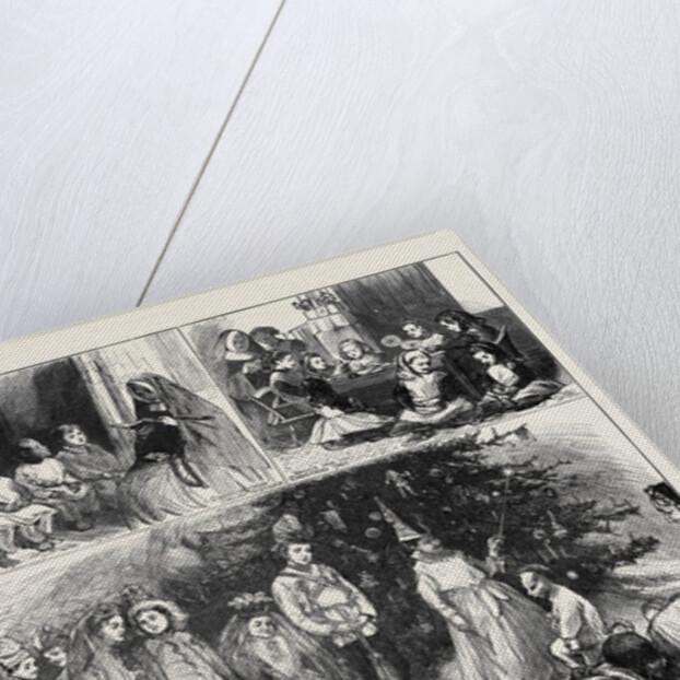 Christmas at Nazareth House Hammersmith London 1874 by Anonymous