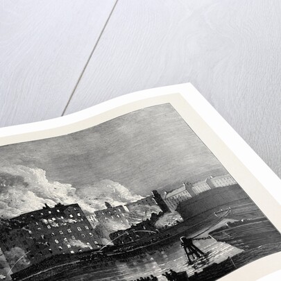 Burning of Messrs. A. And P. Tod's Flour Mills Leith 1874 by Anonymous