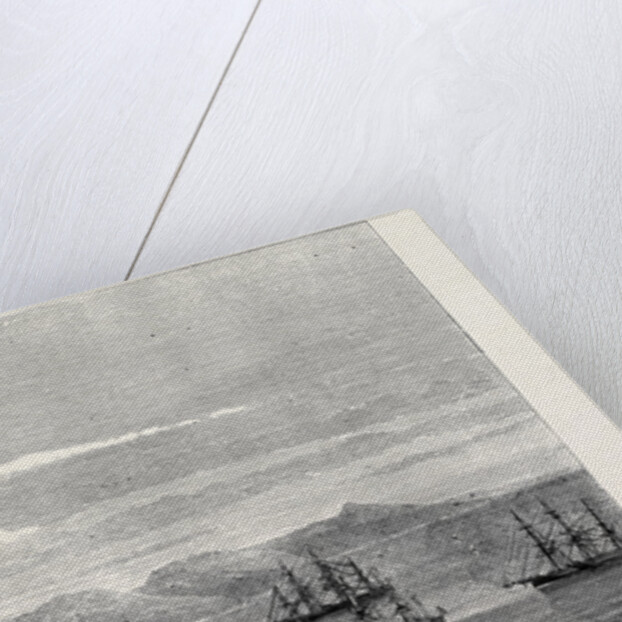 The Channel Fleet Regatta at Vigo 1874 by Anonymous