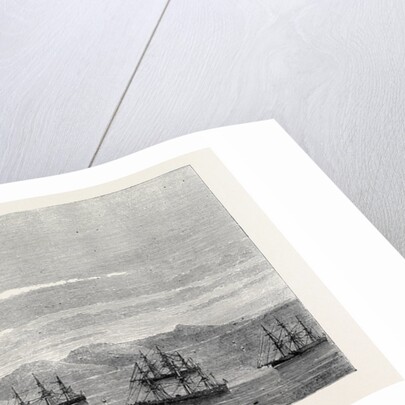 The Channel Fleet Regatta at Vigo 1874 by Anonymous