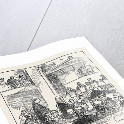 Baron Amphlett Being Admitted a Serjeant-at-Law 1874 by Anonymous