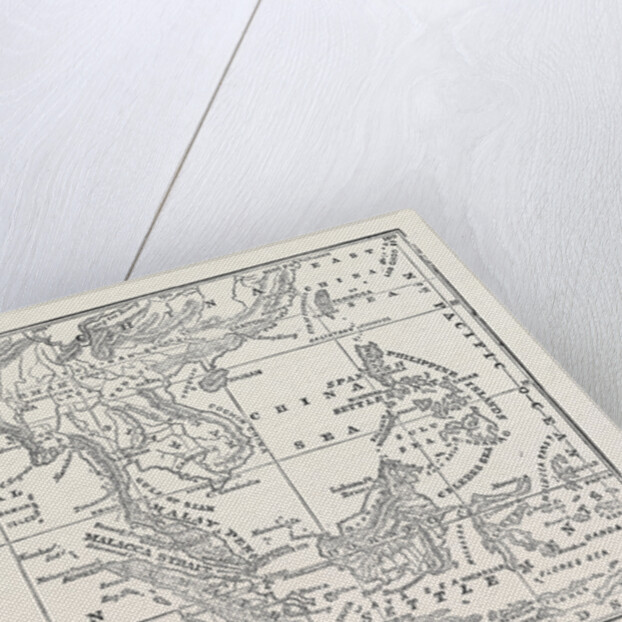 Map of the Strait of Malacca 1874 by Anonymous