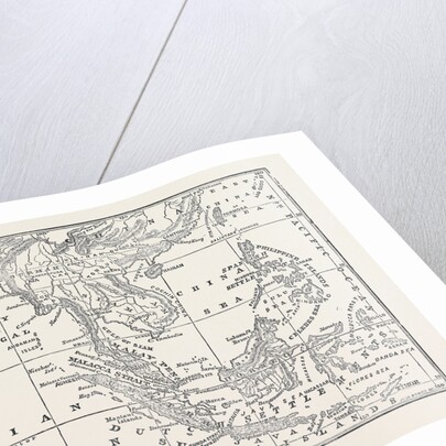 Map of the Strait of Malacca 1874 by Anonymous