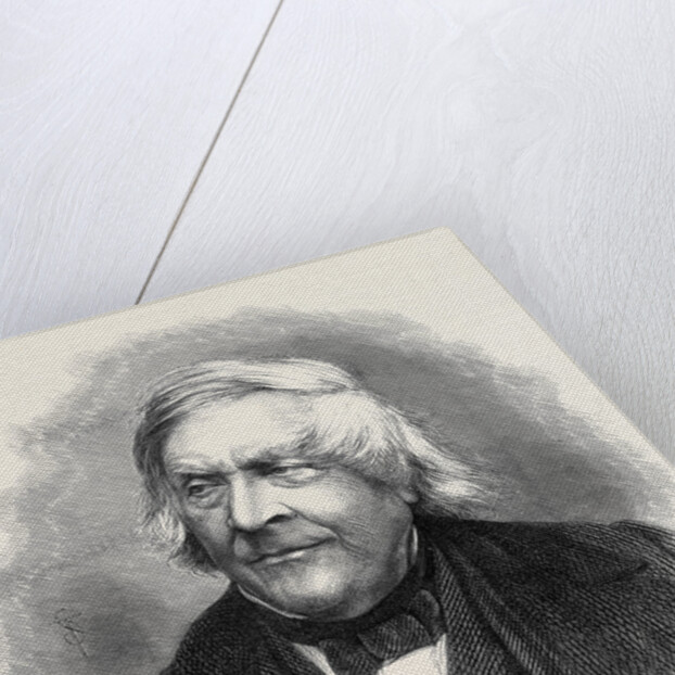 The Late M. Michelet French Historian 1874 by Anonymous