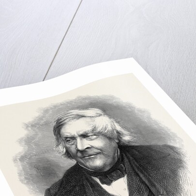 The Late M. Michelet French Historian 1874 by Anonymous