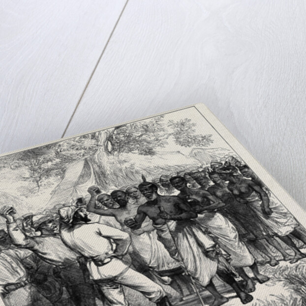 The Ashantee War: Drinking the Queen's Health in Our Camp 1874 by Anonymous