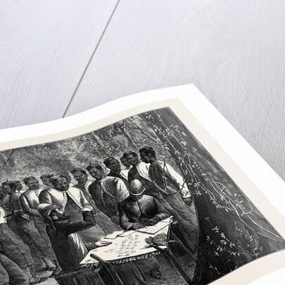 The Ashantee War: Paying a West India Regiment 1874 by Anonymous