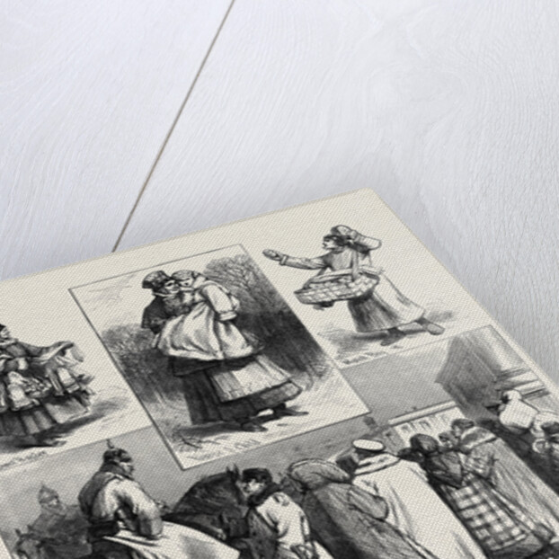 Russia: Sketches in St. Petersburg During the Royal Marriage Festivities by Anonymous