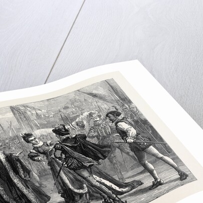 Scene from Mary Queen O' Scots at the Princess's Theatre London 1874 by Anonymous