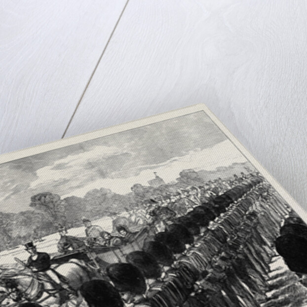 Review at Windsor of Troops from the Ashantee War 1874 by Anonymous