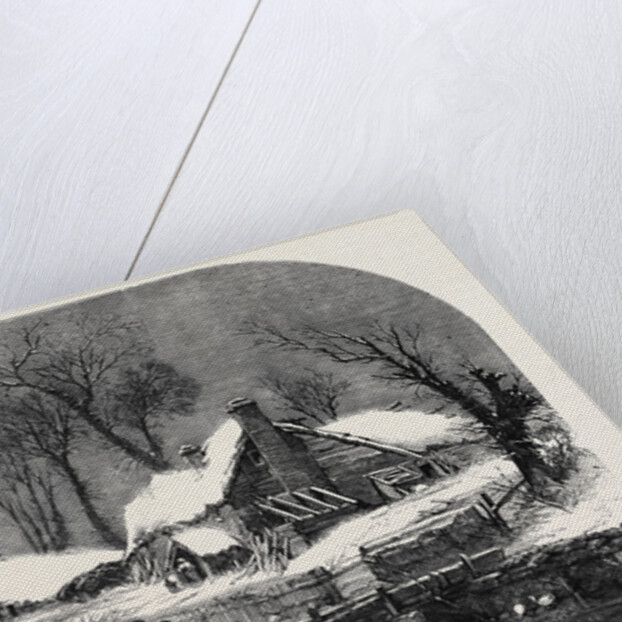 A Winter Scene by Anonymous