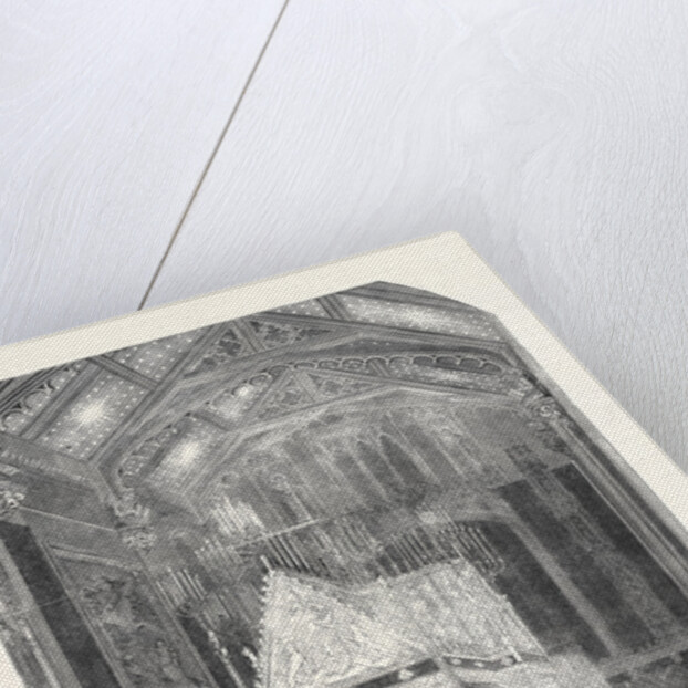 The Remains of the Late Earl of Shrewsbury Lying in State, in St. Peter's Chapel, Alton Towers, 1852 by Anonymous