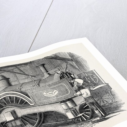 New Express Engine for the London and North-Western Railway, 1852 by Anonymous
