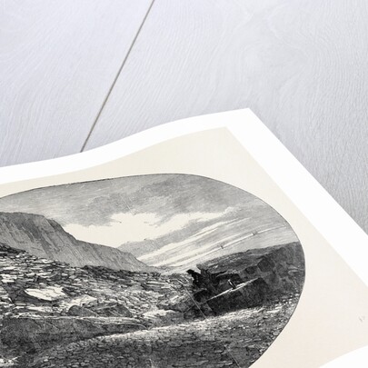 The Fallen East Cliff, at Hastings, 1852 by Anonymous