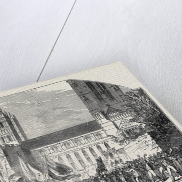 Durham Election, Chairing of Lord A. Vane, M.P., 1852 by Anonymous