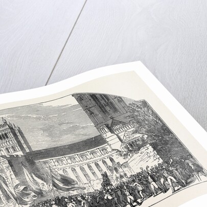 Durham Election, Chairing of Lord A. Vane, M.P., 1852 by Anonymous