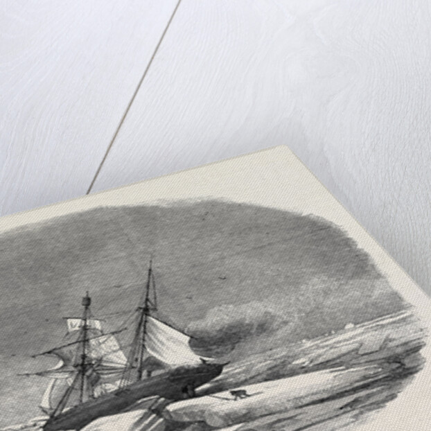 Perilor's Position of the Isabel in the Ice, Off Talbot Inlet; the Search for Sir John Franklin by Anonymous