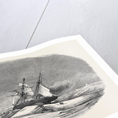 Perilor's Position of the Isabel in the Ice, Off Talbot Inlet; the Search for Sir John Franklin by Anonymous