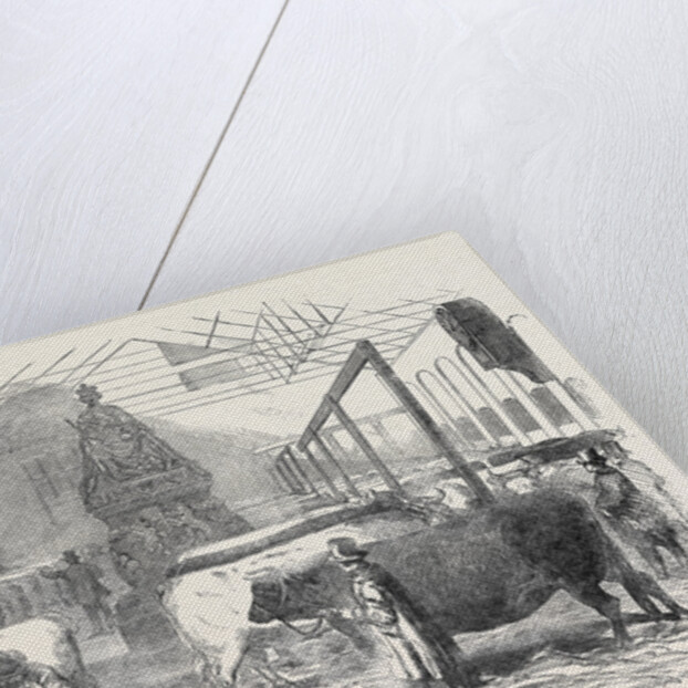 The Smithfield Club Cattle Show-Yard by Anonymous