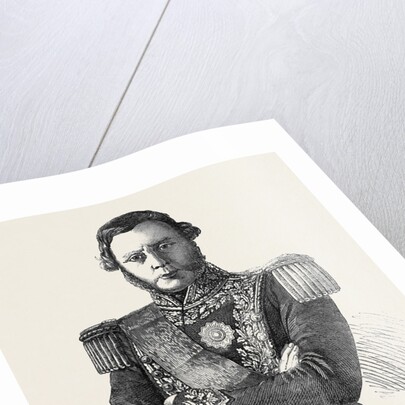 General Don Justo Jose De Urquiza, Governor of the Province of Entre Rios. by Anonymous