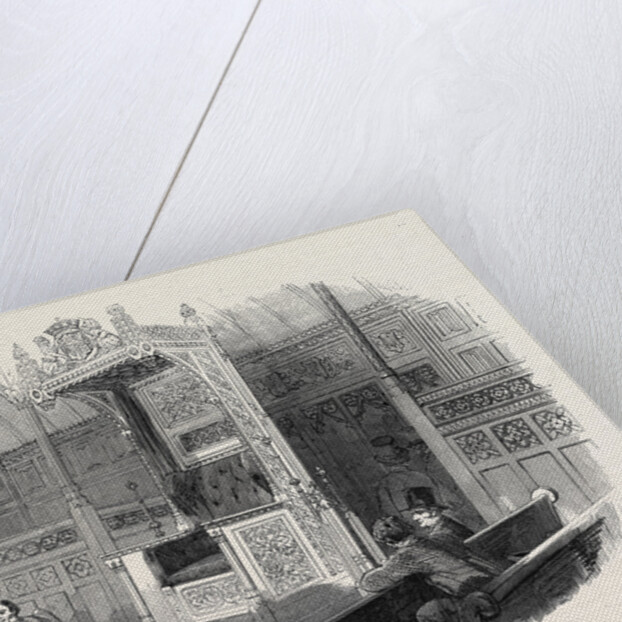 The Speaker's Chair, for the New House of Commons, 1852 by Anonymous