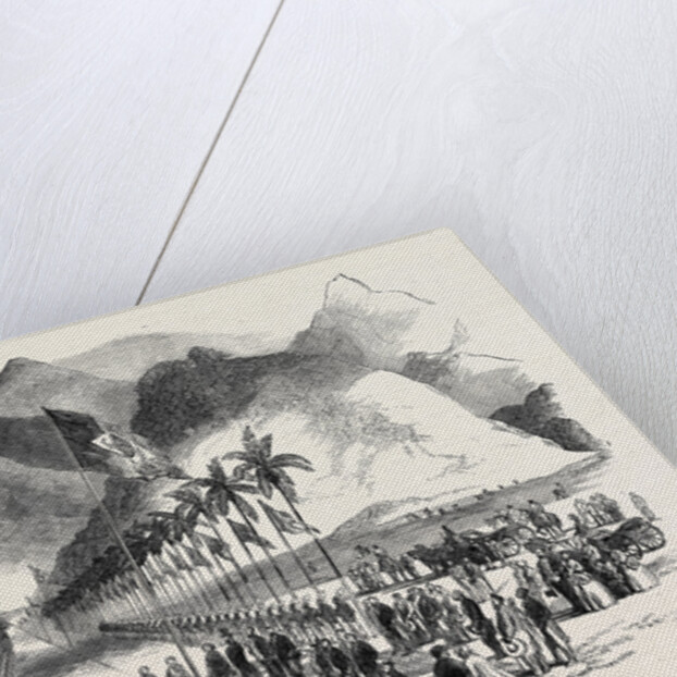 Commencement of the Works of the Petropolis Railway by the Emperor of Brazil, 1852 by Anonymous