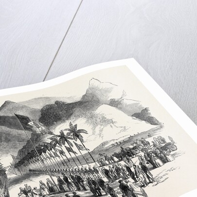 Commencement of the Works of the Petropolis Railway by the Emperor of Brazil, 1852 by Anonymous