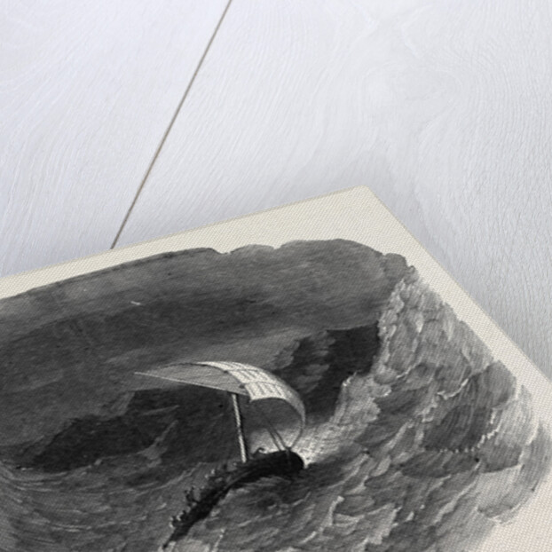 Extreme Peril of the Castor's Launch, Sent to Survey the Birkenhead Rock, 1852 by Anonymous