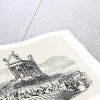 The French President's Tour: The President at Montpellier, La Danse Du Chevalet, 1852 by Anonymous