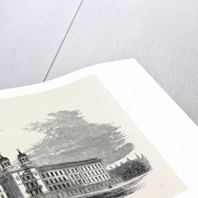 Guy's Hospital, Southwark, New Buildings, 1852 by Anonymous