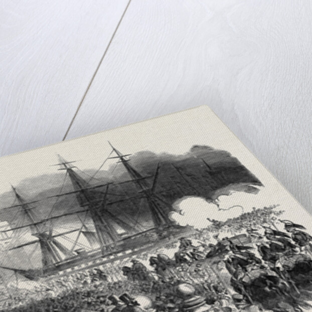 Embarkation of the French President at Marseilles, 1852 by Anonymous