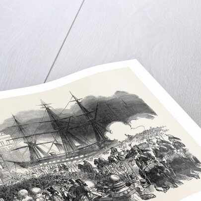 Embarkation of the French President at Marseilles, 1852 by Anonymous